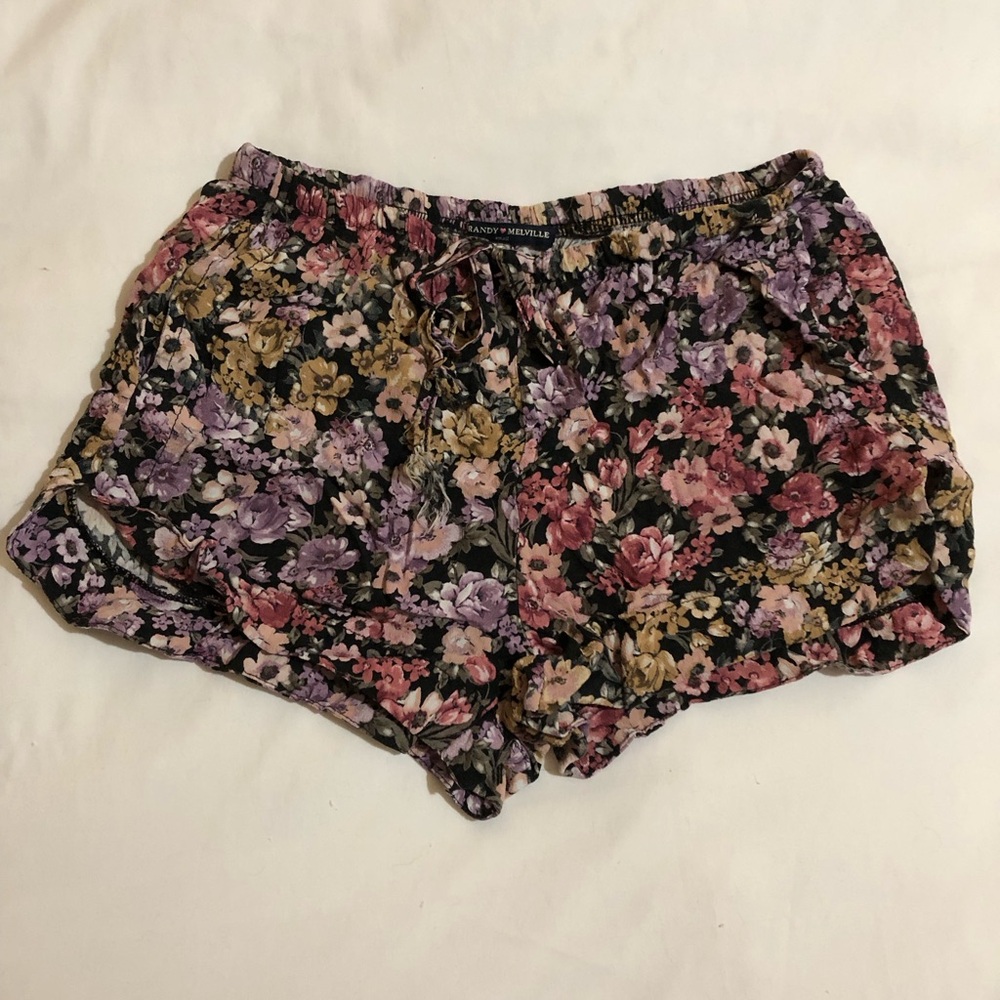floral Brandy Melville shorts
